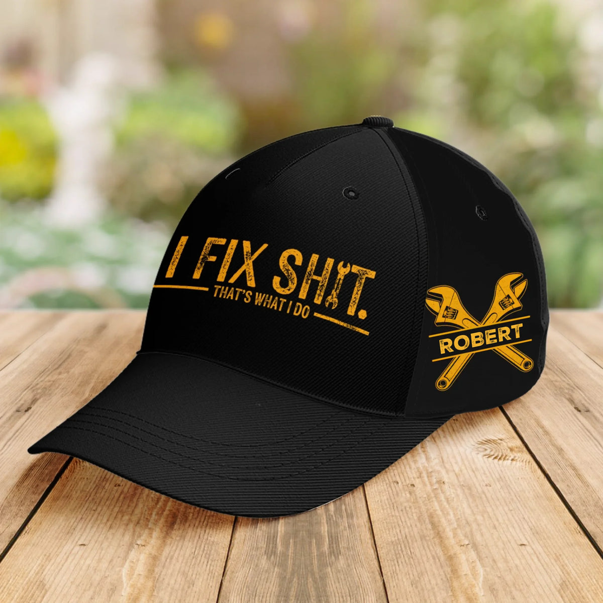 I Fix Shit That’s What I Do - Personalized Classic Cap, Funny Custom Name Gift Cap, Style Cap for Men