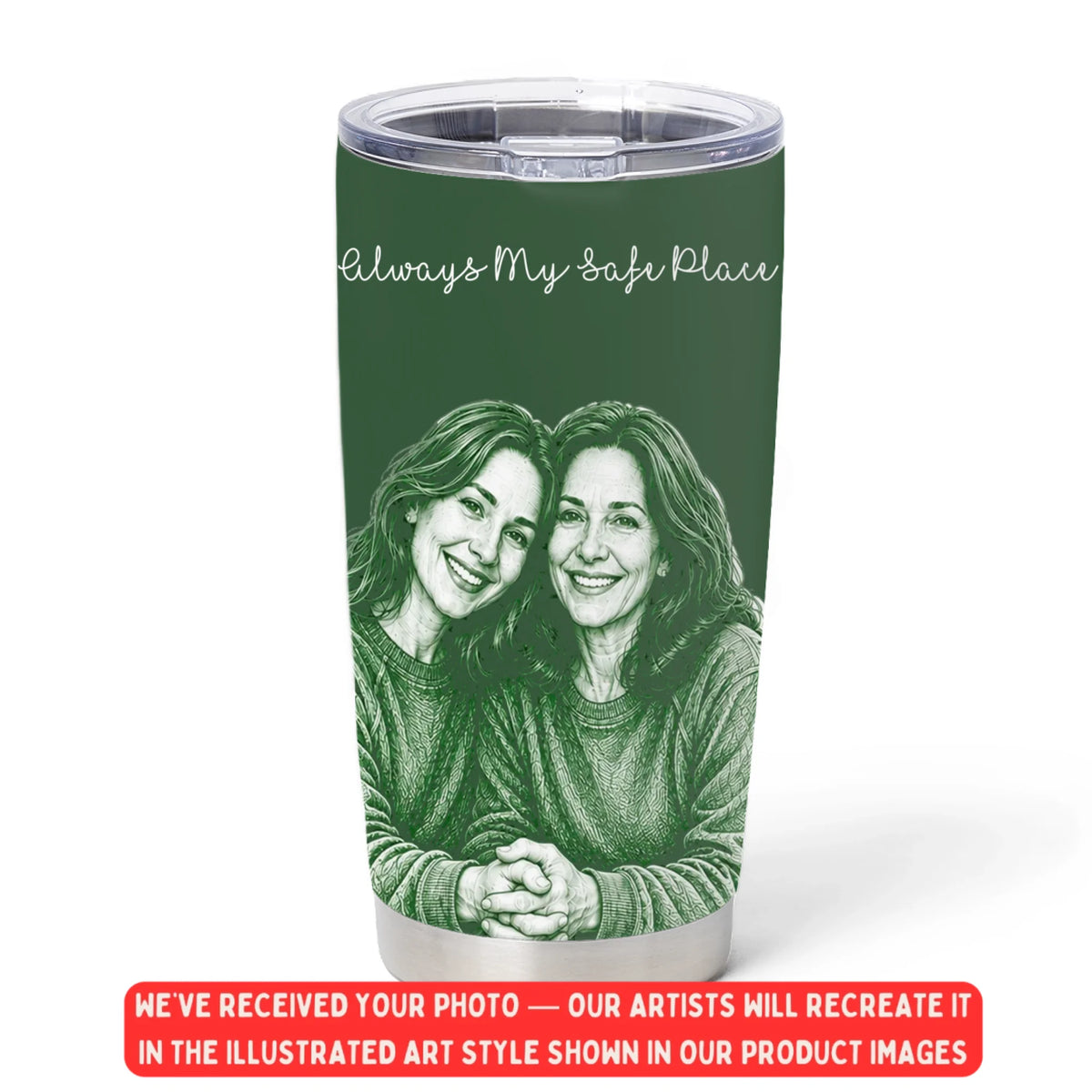 20oz Curved tumbler