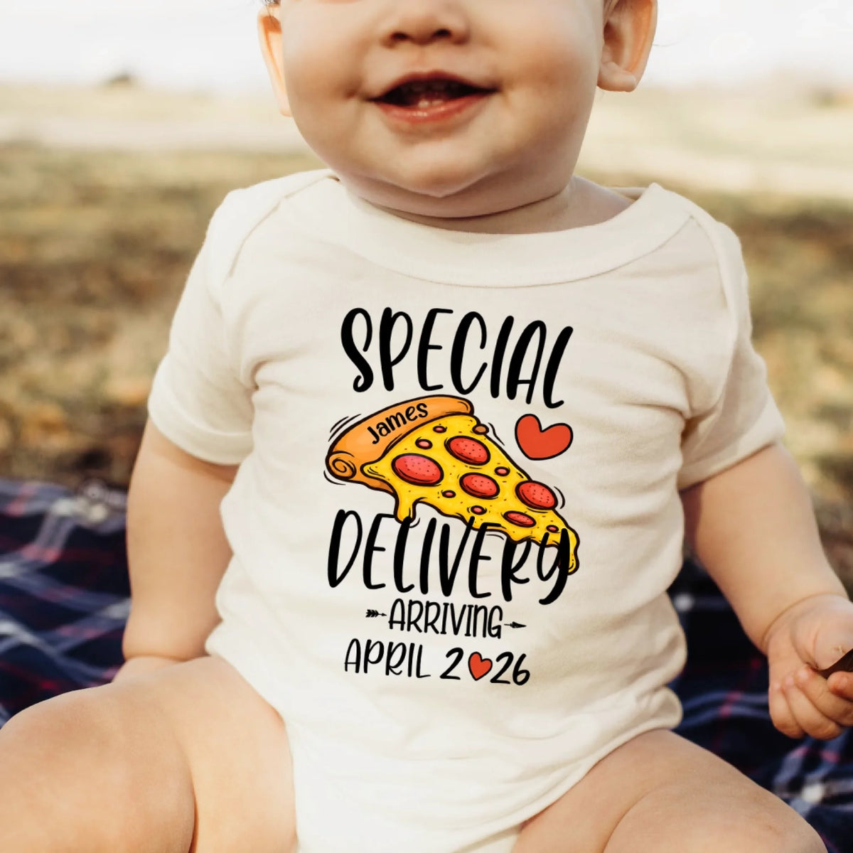 Special Delivery Arriving - Personalized Baby Onesie, Gift For New Parents, Baby Announcement Gift, Pregnancy Reveal