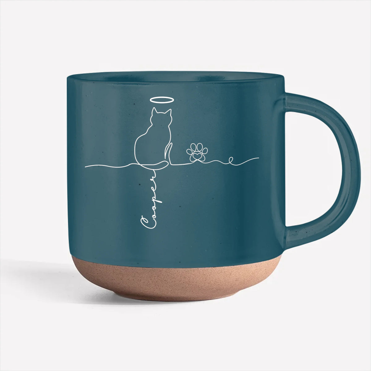 Pottery Mug - navy