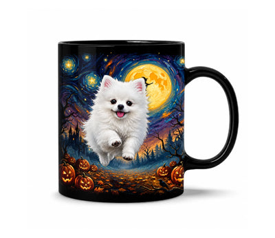 My Fur-Friend In Halloween – Personalized Mug, Custom Pet Portrait, Halloween Pet Gift, Dog Lover Mug, Cat Lover Mug, Spooky Season Keepsake
