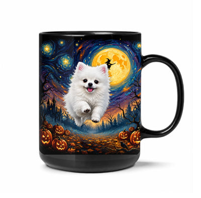 My Fur-Friend In Halloween – Personalized Mug, Custom Pet Portrait, Halloween Pet Gift, Dog Lover Mug, Cat Lover Mug, Spooky Season Keepsake