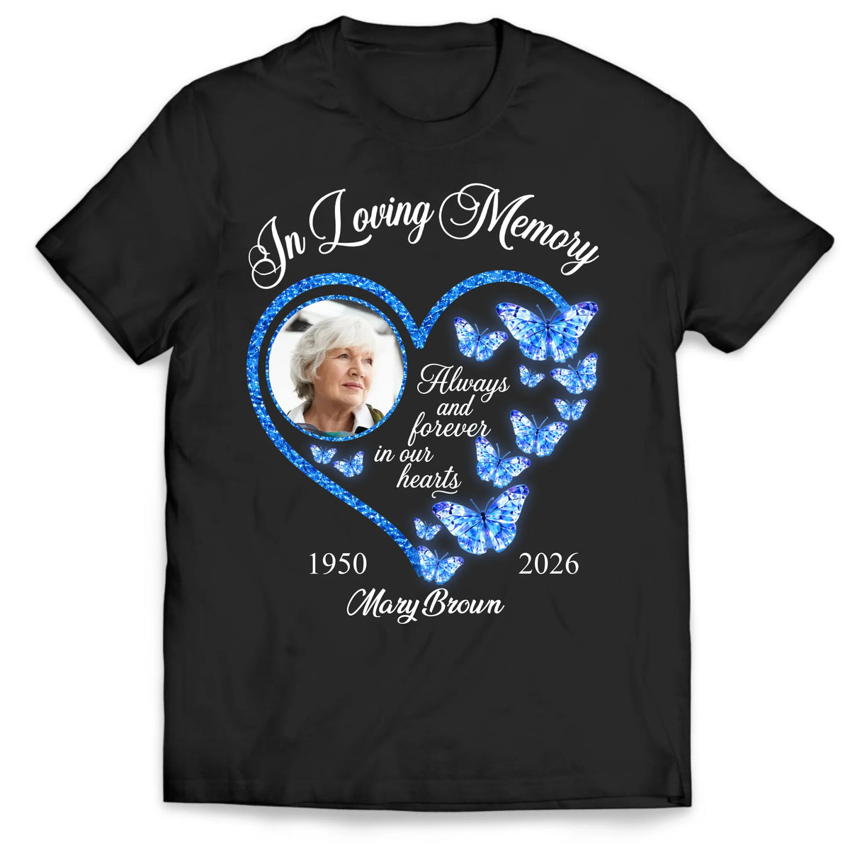 Until We Meet Again - Personalized T-Shirt, Memorial Gift For Loss Of Loved One