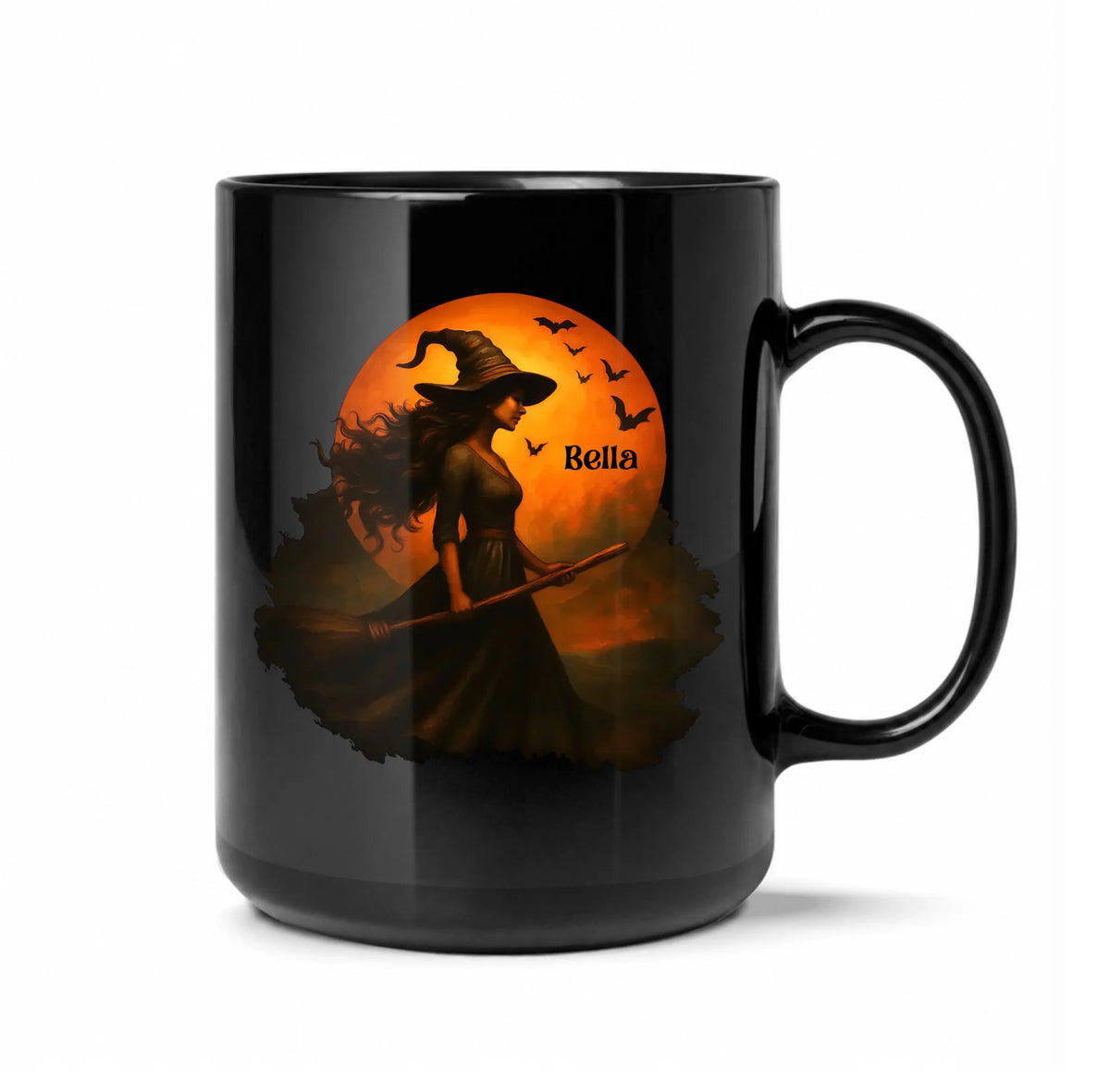 Witching Hour Magic - Personalized Mug, Halloween Witch Mug, Custom Name Mug, Spooky Season Gift
