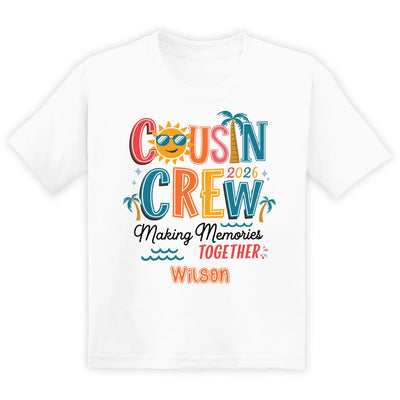 Cousin Crew- Personalized Youth T-Shirt, Kid T Shirt, Cousin Matching T-shirt