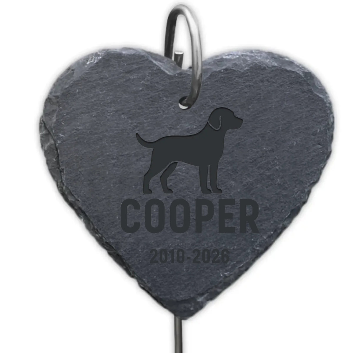In Loving Memory My Pet Friend - Personalized Garden Slate, Memorial Pet Loss Gift, In Loving Memory Pet Gift