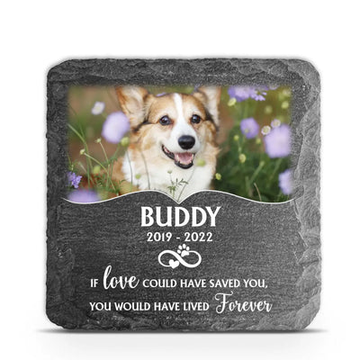 Pet Memorial Stone, Pet Memorial Gift, Personalized Dog Memorial - Personalized Memorial Stone