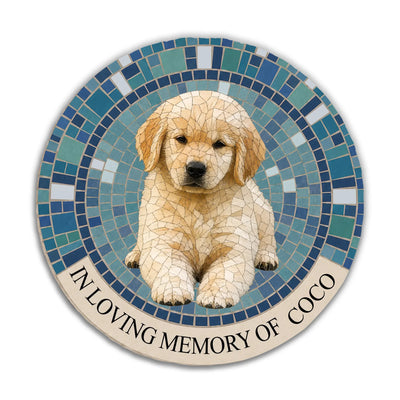 In Loving Memory Of My Furry Best Friend - Personalized Memorial Stone, Memorial Gift For Loss Of Pet