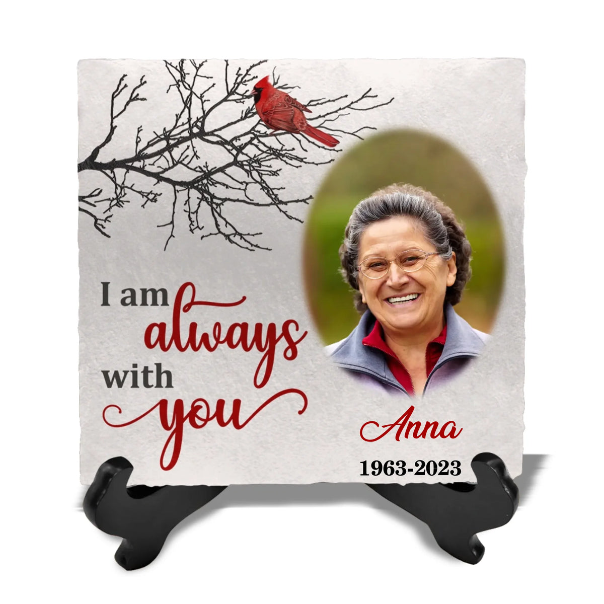 I Am Always With You - Personalized Stone, Memorial Gift