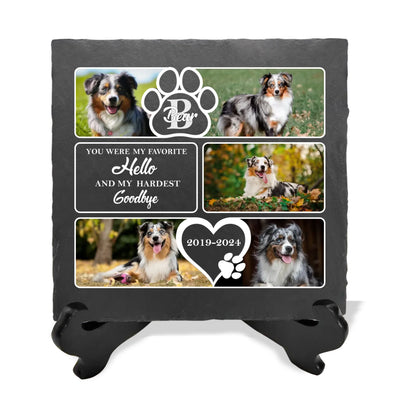 You Were My Favorite Hello And My Hardest Goodbye - Personalized Stone, Memorial Gift - MS81