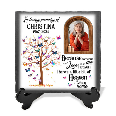 Because Someone We Love Is In Heaven - Personalized Stone, Memorial Gift - CF-MS104