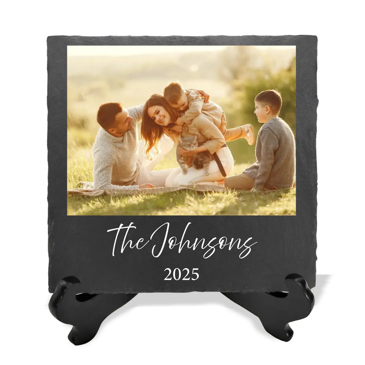 Photo Frame for Anniversary/ Wedding/ Birthdays - Personalized Stone, Custom Photo Gift