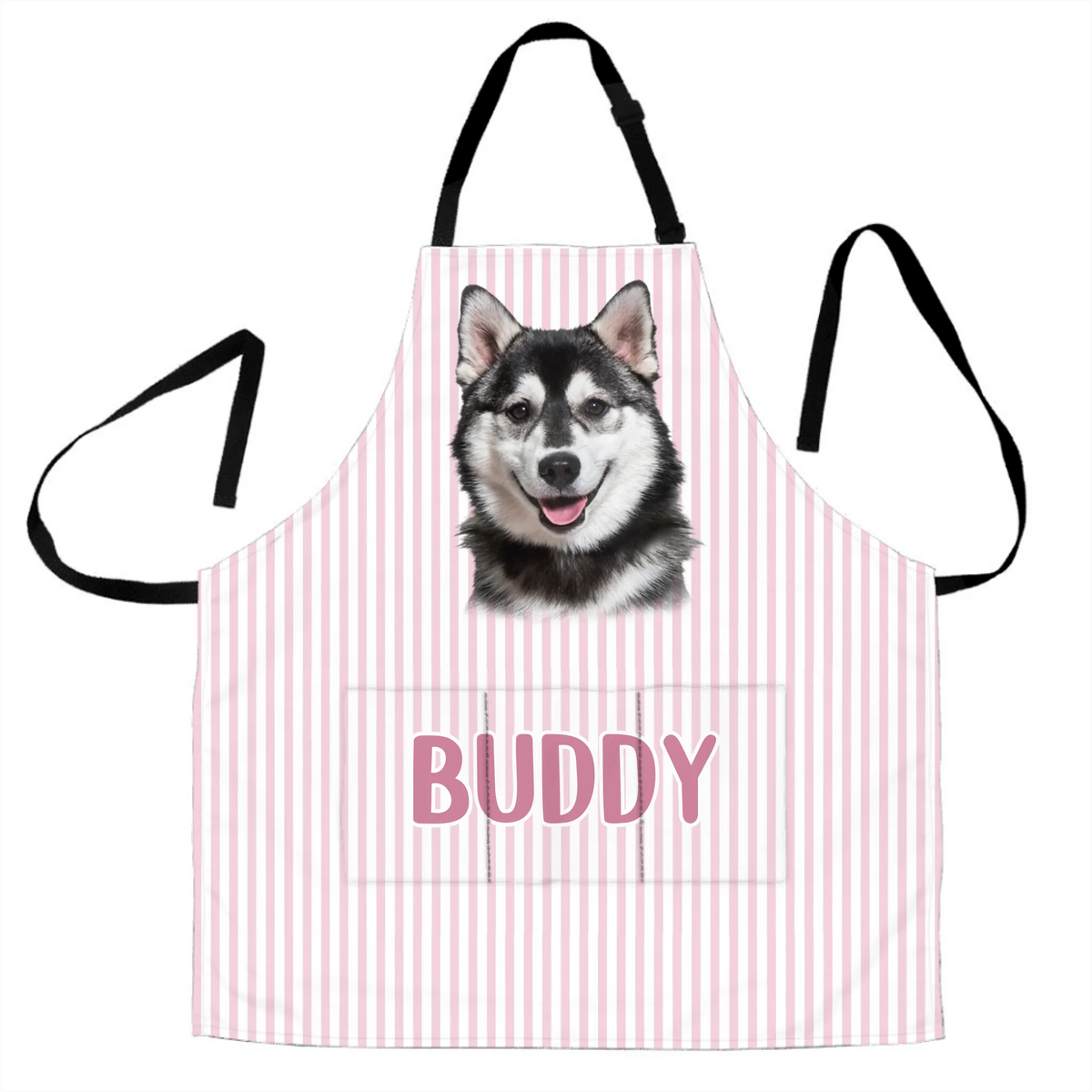 My Favorite Sous Chef - Personalized Apron, Custom Pet Photo And Name Apron, Gift for Dog Lovers