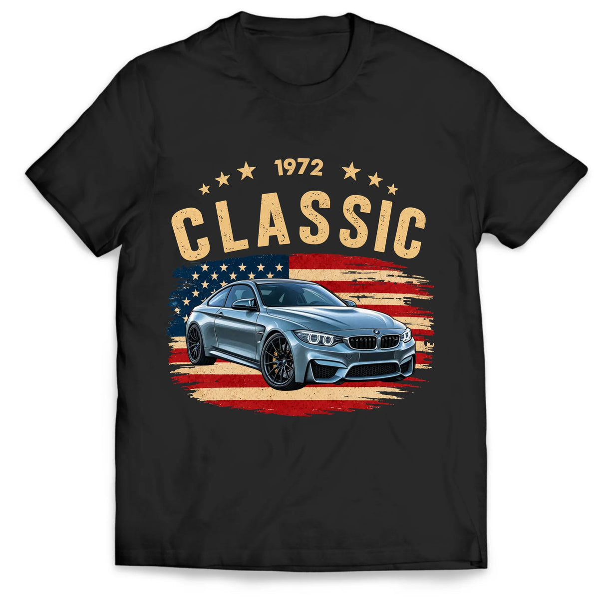 Born To Love The Classics - Personalized T-Shirt, Vintage Car Shirt, Retro Auto Enthusiast Gift