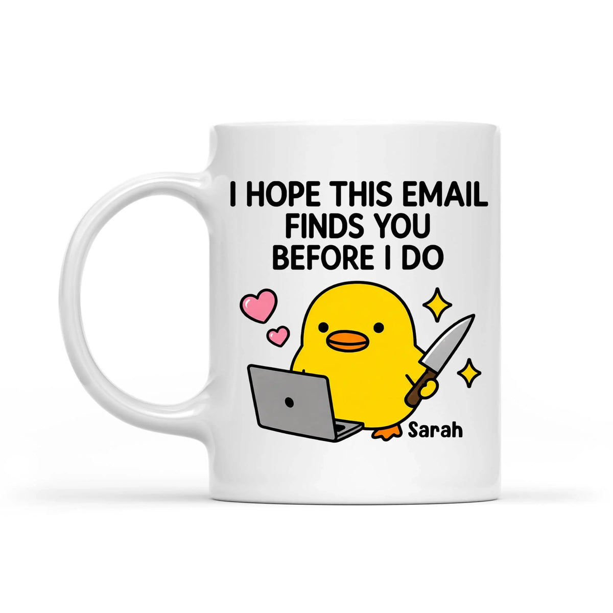 Monday Energy - Personalized Mug, Custom Name Worker Mug, Gift for Coworker