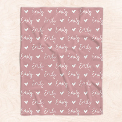 Made Just for You - Personalized Blanket, Custom Name Cozy Throw, Birthday Gift for Children