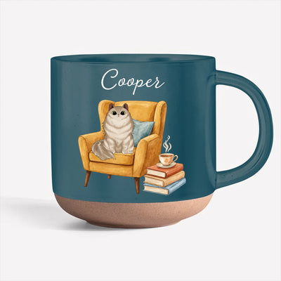 Pottery Mug - navy