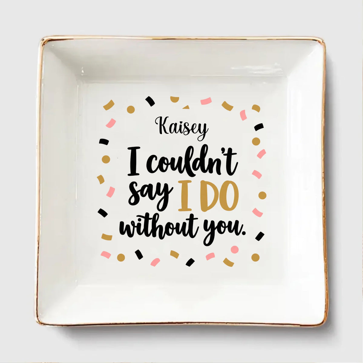 MK JEWELRY DISH