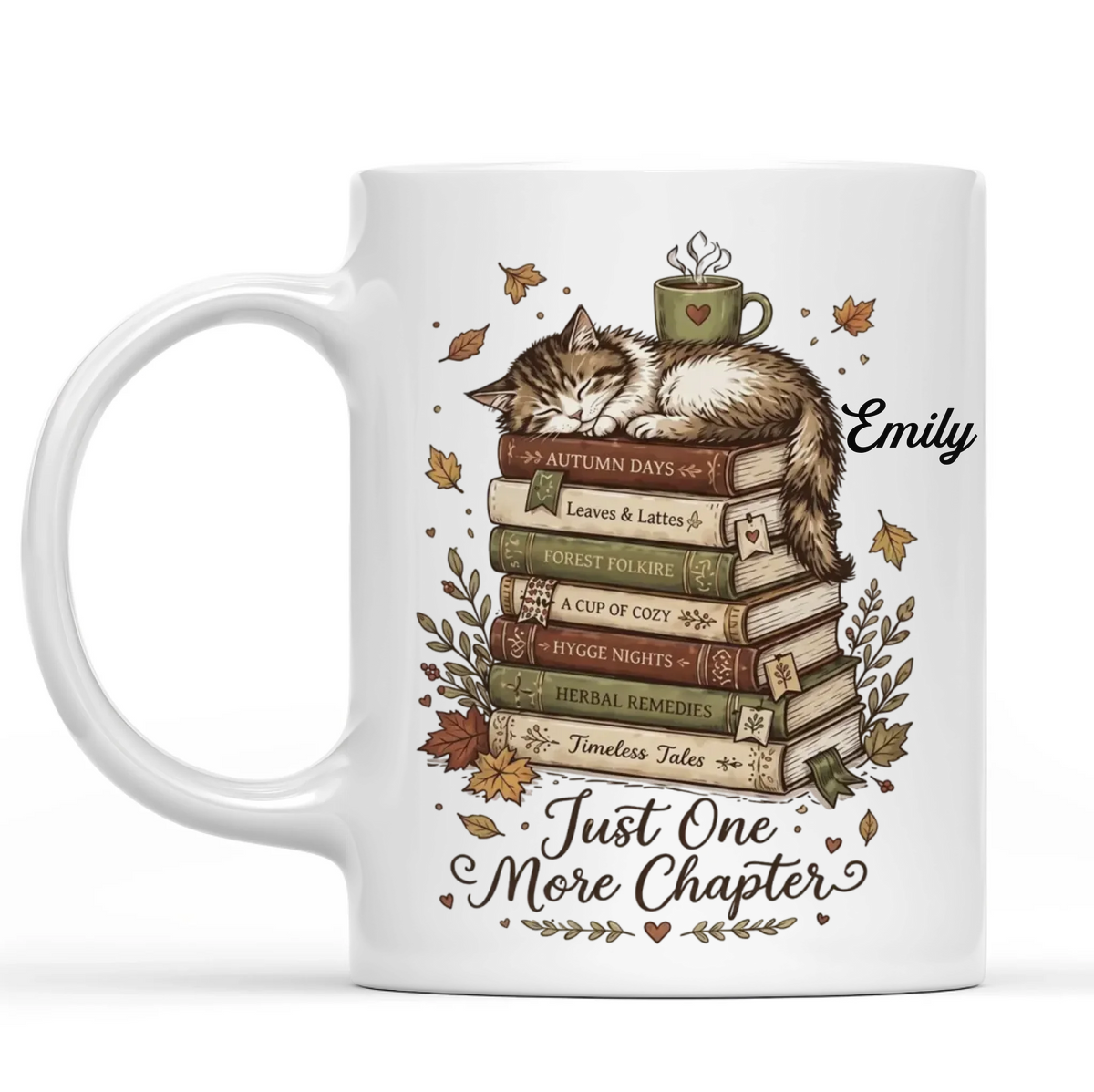 One More Chapter - Personalized Mug, Gift For Book Lovers, Book Aholic Gift