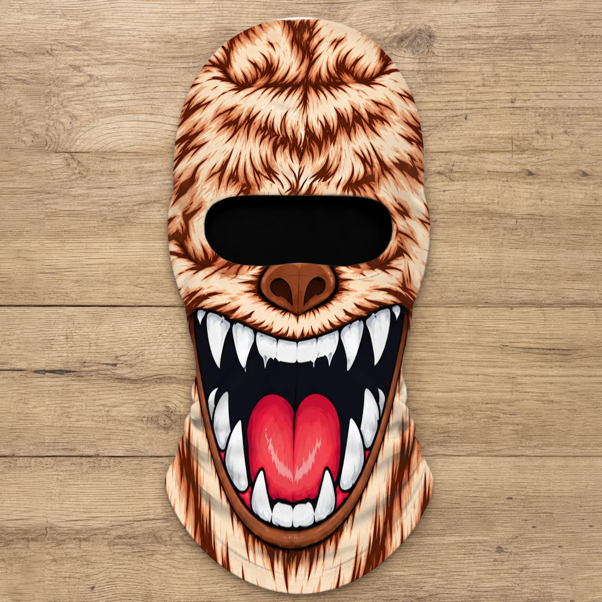 Abominable Snowman Yeti Face - Personalized Ski Mask, Funny Gift For Ski Lovers
