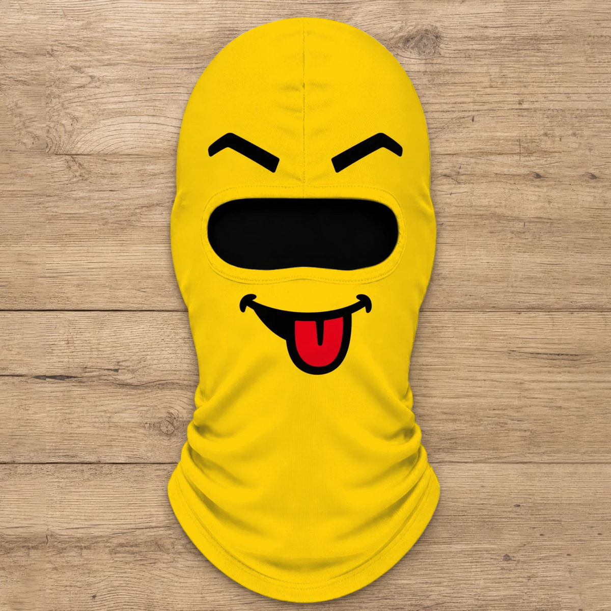Born To Ski Made To Laugh - Personalized Ski Mask, Novelty Balaclava for Snowboard Lovers, Winter Gag Gift