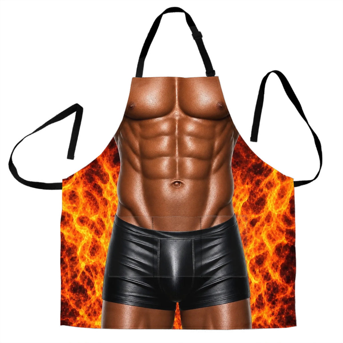 Muscle Man Body - Personalized Apron, Funny All-over-print Apron, Gift for Dad
