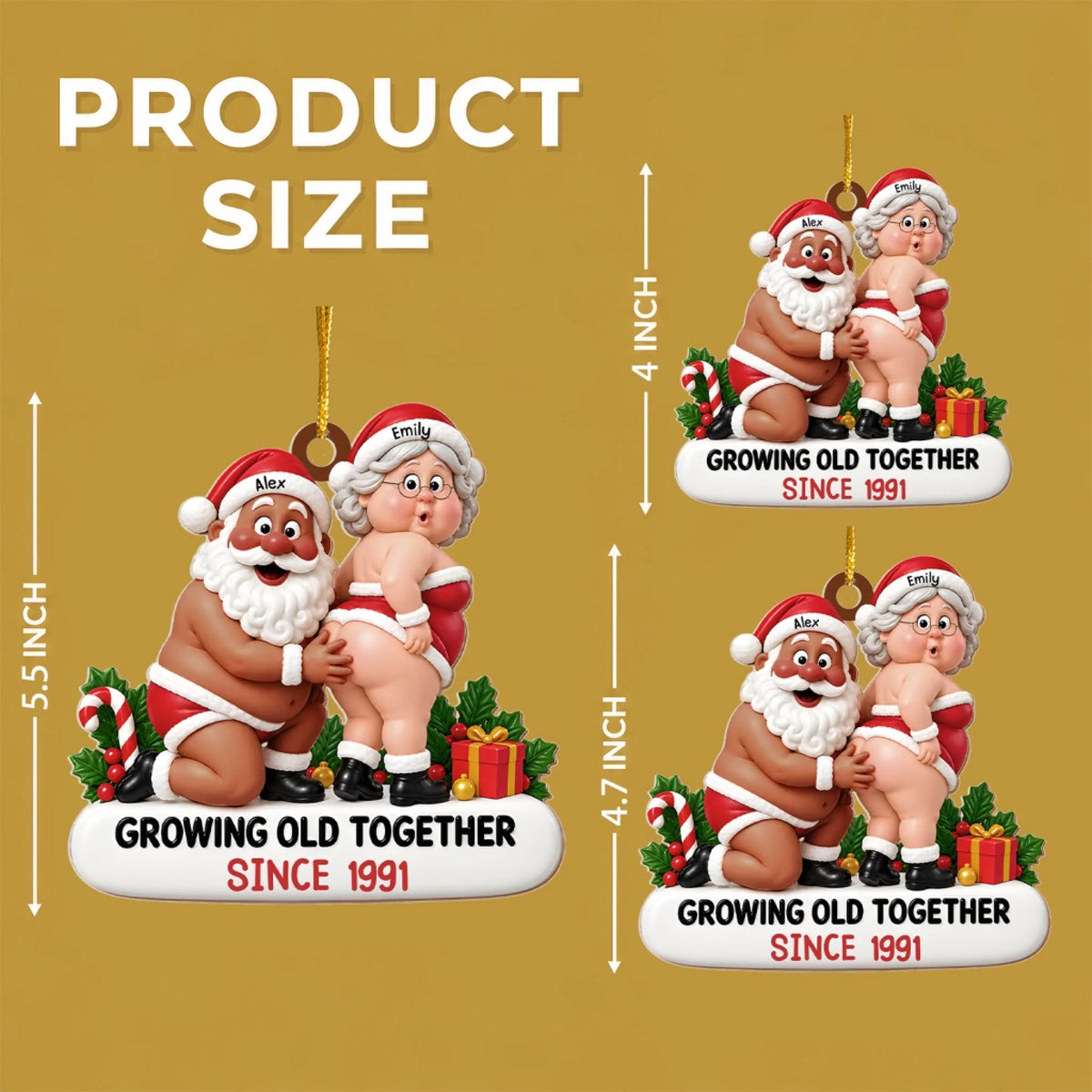 acrylic product size
