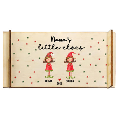 Personalized wooden treasure chest – personalization preview