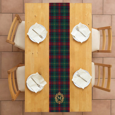 Personalized Christmas table runner – personalization preview