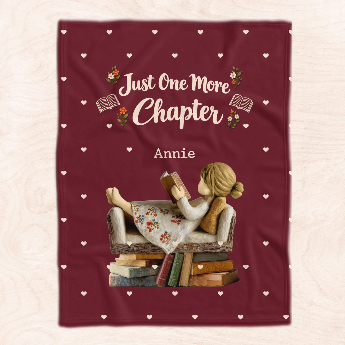 Personalized Blanket – personalization preview