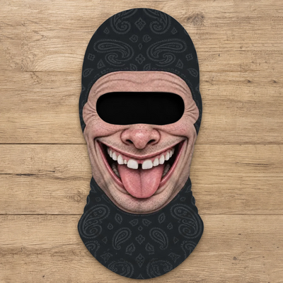 Funny Personalized Ski Mask – personalization preview