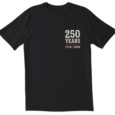 250 Years of Freedom T-Shirt, America 250 Shirt, Patriotic Fighter Jet Tee, 4th of July Gift