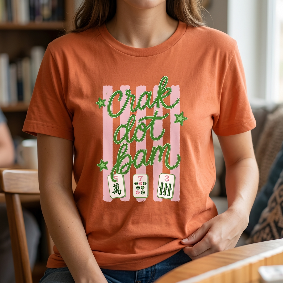 Eat Sleep Mahjong Repeat - Personalized Comfort Colors Shirt, Retro Mahjong Tile Shirt, Mah Jongg Club Tee, Game Night Gift, Gift for Mahjong Lovers