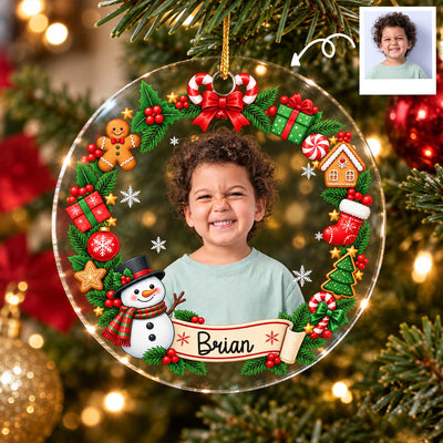 You Make Christmas Magical - Personalized Acrylic Ornament, Custom Kid Face Christmas Ornament, Christmas Keepsake