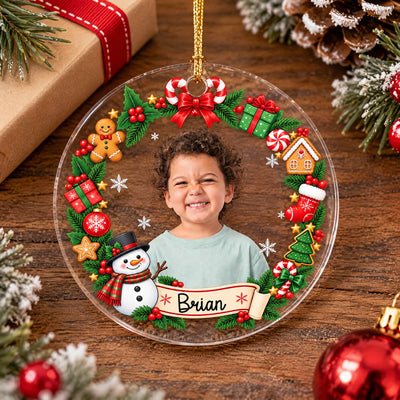 You Make Christmas Magical - Personalized Acrylic Ornament, Custom Kid Face Christmas Ornament, Christmas Keepsake