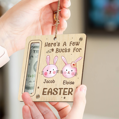Happy Easter Treat Yourself To Something Wonderful - Personalized Mone