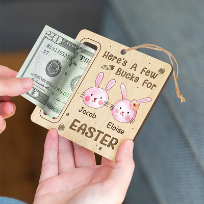 Happy Easter Treat Yourself To Something Wonderful - Personalized Mone