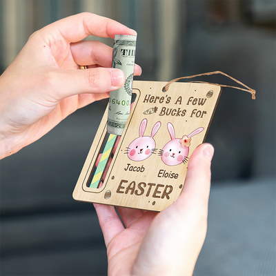 Happy Easter Treat Yourself To Something Wonderful - Personalized Mone