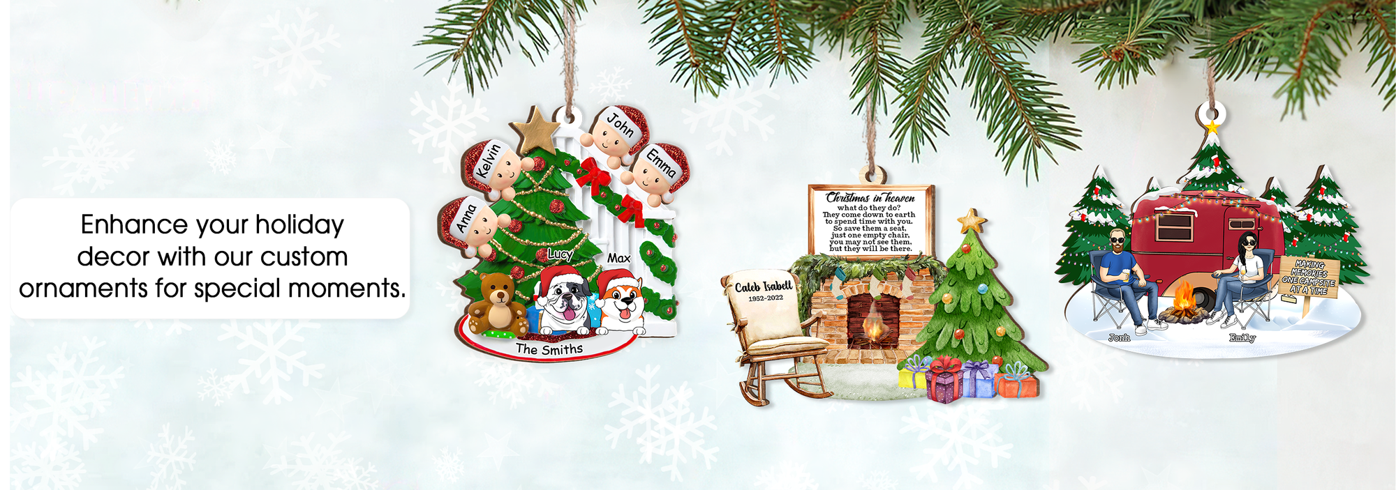 Wedding Anniversary - Personalized Wooden Ornament, Wedding Gift, Chri