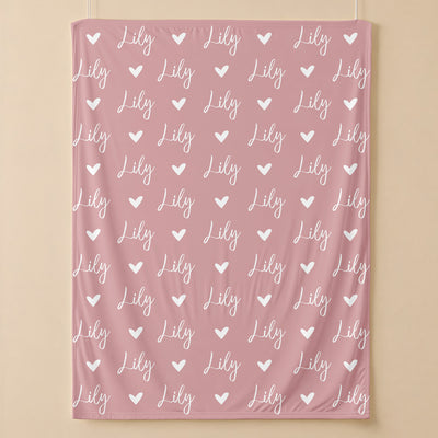 Made Just for You - Personalized Blanket, Custom Name Cozy Throw, Birthday Gift for Children