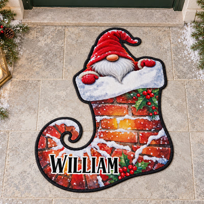 Gnome Christmas Doormat, Christmas Home Decor