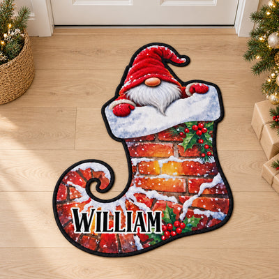 Gnome Christmas Doormat, Christmas Home Decor