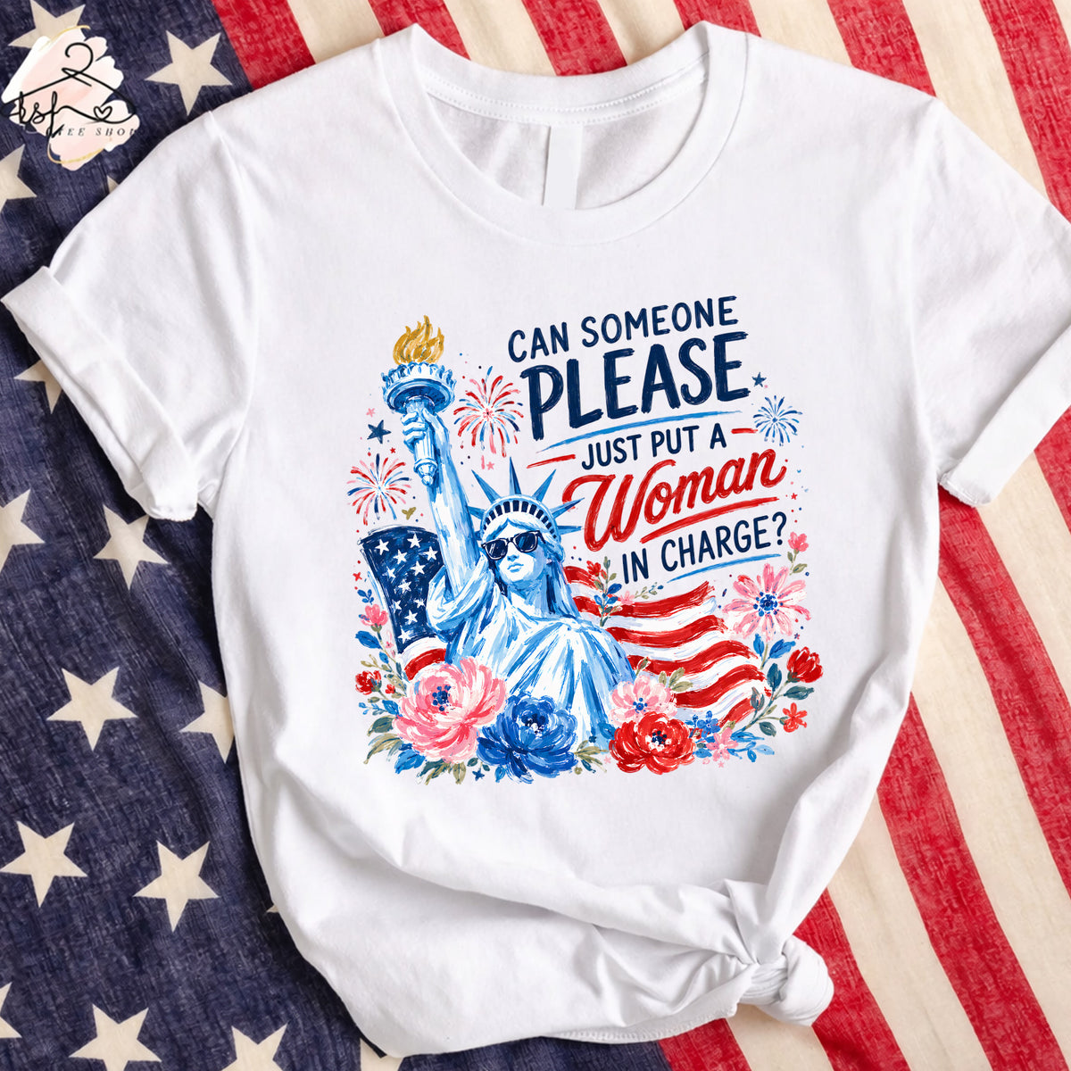 Feminist 4th of July 50th Anniversary Shirt America 250 Liberal Patriotic Shirt