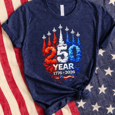 250 Years American Independence - Personalized T-shirt, 250th USA T-Shirt, Gift For Patriotic Day