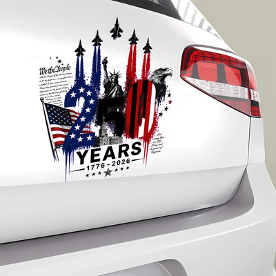 Semiquincentennial 1776-2026 Decal, Patriotic American Pride Decal, 4th Of July 2026 Gift