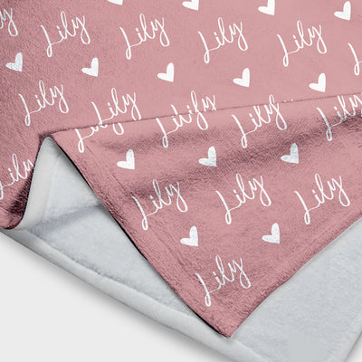 Made Just for You - Personalized Blanket, Custom Name Cozy Throw, Birthday Gift for Children
