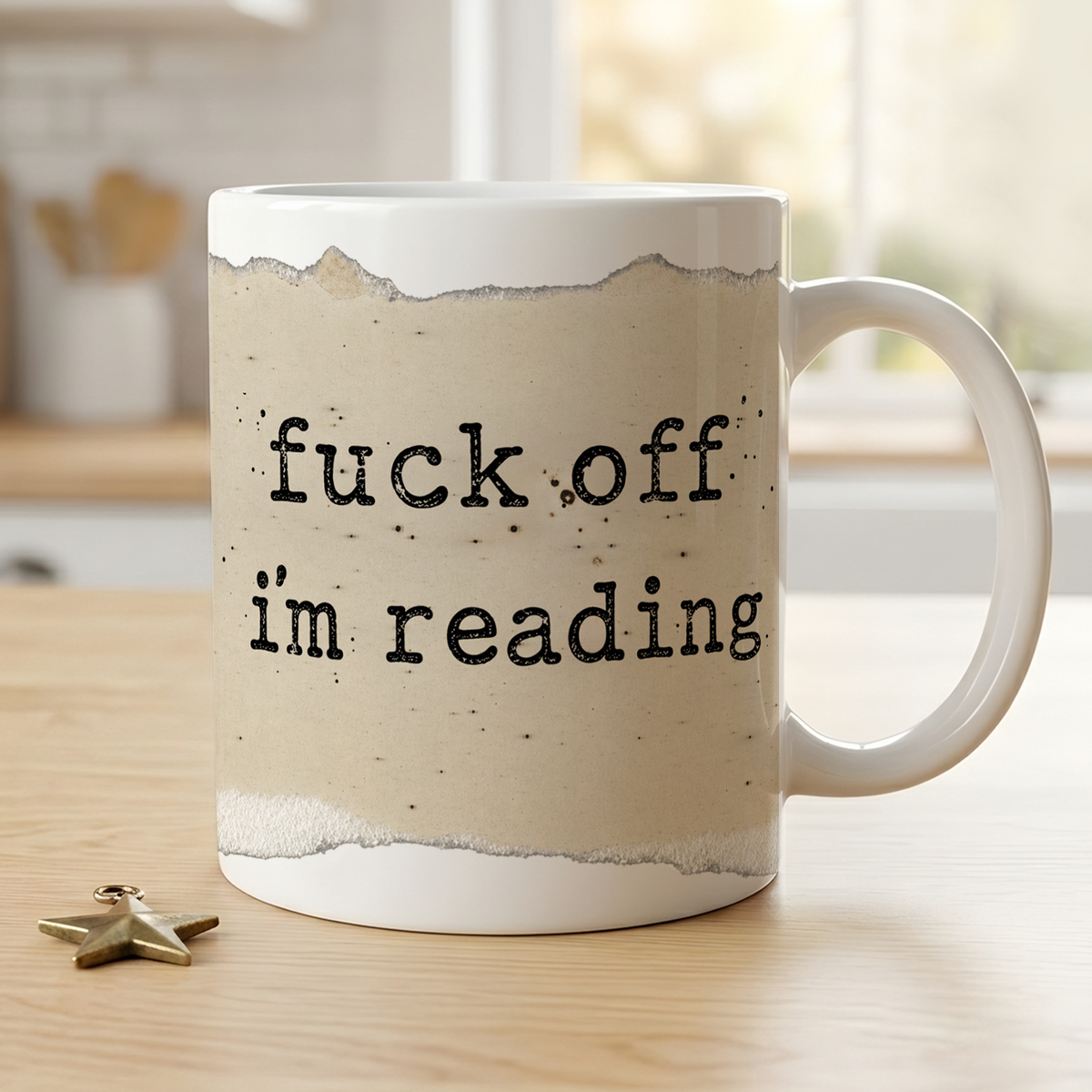 F*ck Of I’m Reading - Personalized Mug, Gift For Book Lovers, Introvert Humor, Bookish Mug Gift