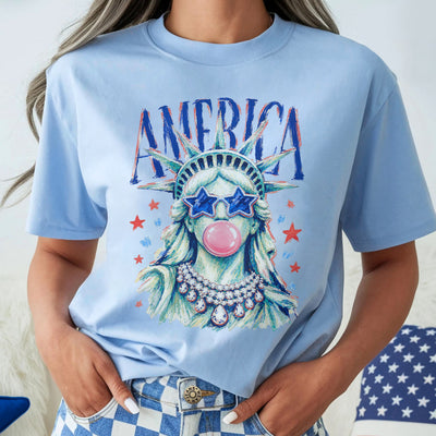 Feminist 4th of July 50th Anniversary Shirt America 250 Liberal Patrio