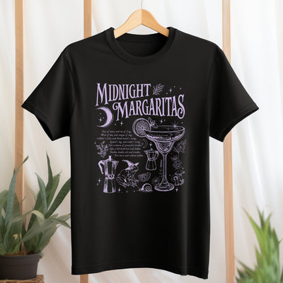 Midnight Margaritas T-shirt, Salt Rosemary Lavender Love Shirt, Witchy Tee, Margarita Halloween Shirt