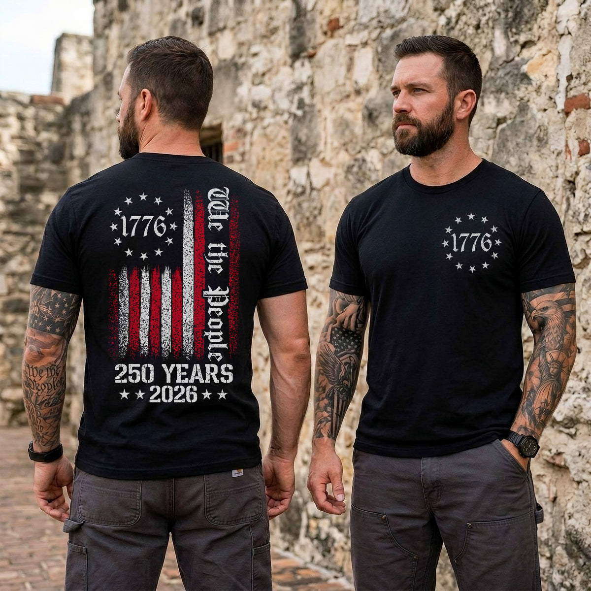 We The People Shirt, 250th Anniversary USA, 1776 To 2026 Tee, Patriotic Veteran Gift, 4th Of July Apparel